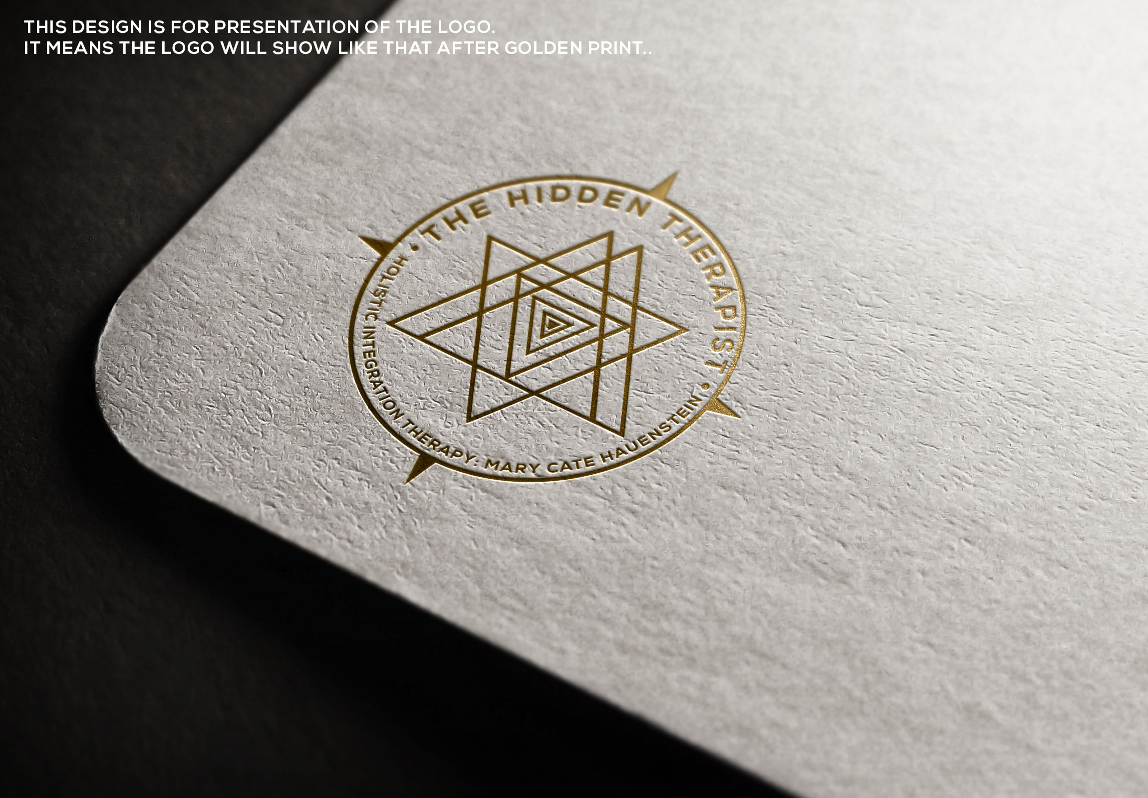 Diseño de Logo por Rosalie.. para The Hidden Therapist | Diseño #28942641