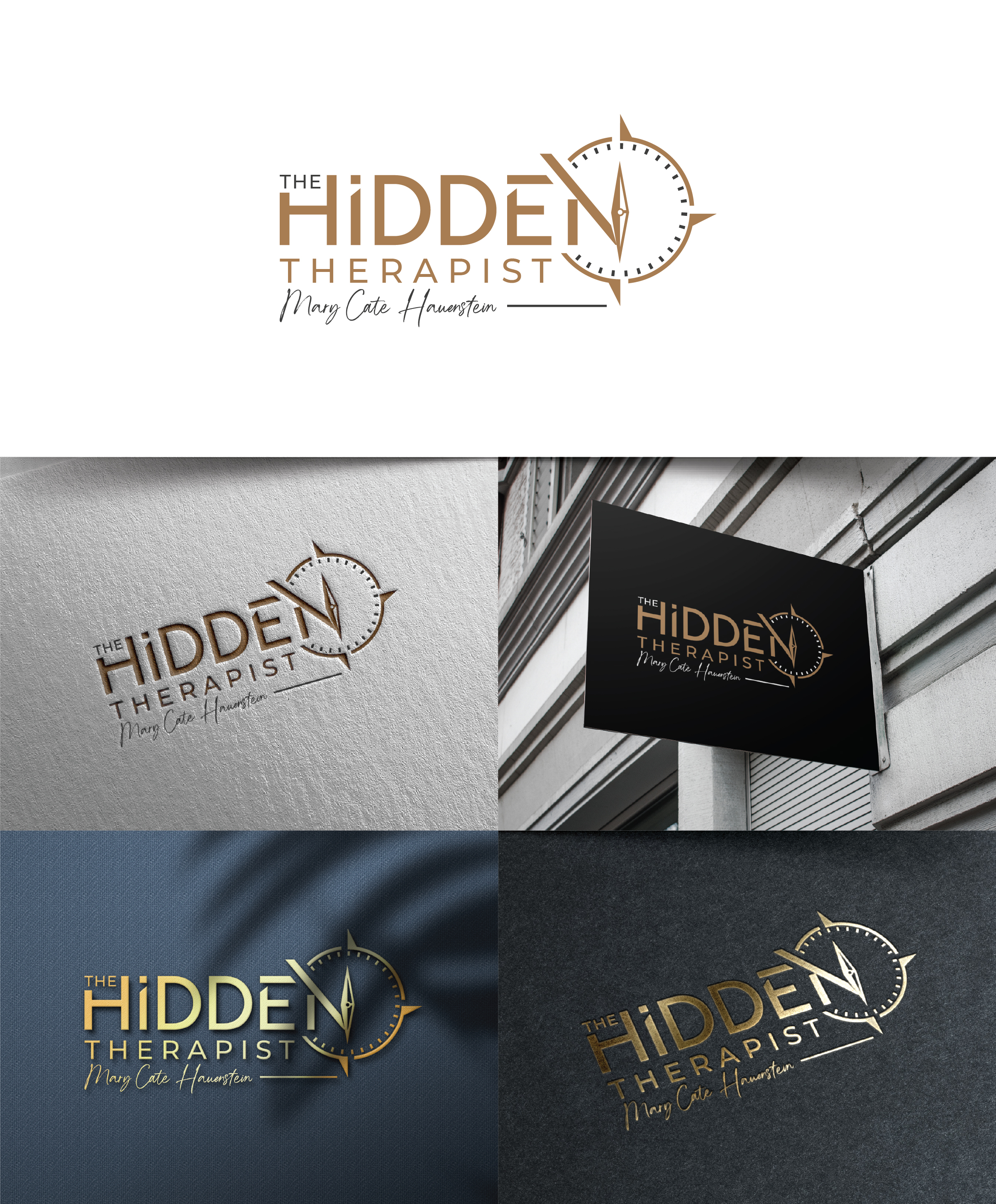 Diseño de Logo por ecorokerz para The Hidden Therapist | Diseño #28941114