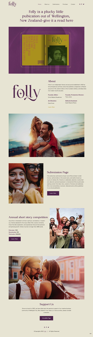 Web Design by pb for Heft Communications | Design: #28944268