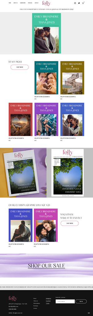 Web Design by pb for Heft Communications | Design: #28944273