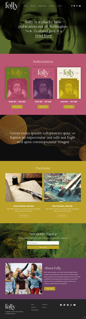 Web Design by pb for Heft Communications | Design: #28944882