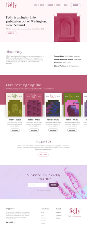Web Design by Sujit Banerjee for Heft Communications | Design: #28949410