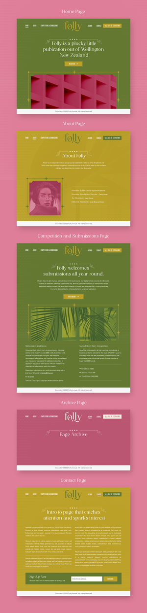 Web Design par sai.designer87 pour Heft Communications | Design : #28964620