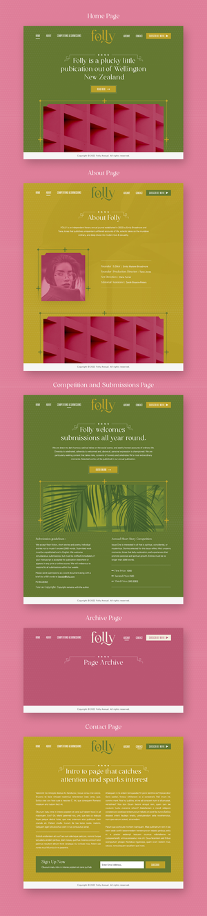 Web Design par sai.designer87 pour Heft Communications | Design : #28989904