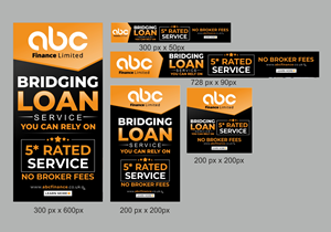 Diseño De Banner Publicitario por KreativeMadz para ABC Finance Ltd. | Diseño: #28947202