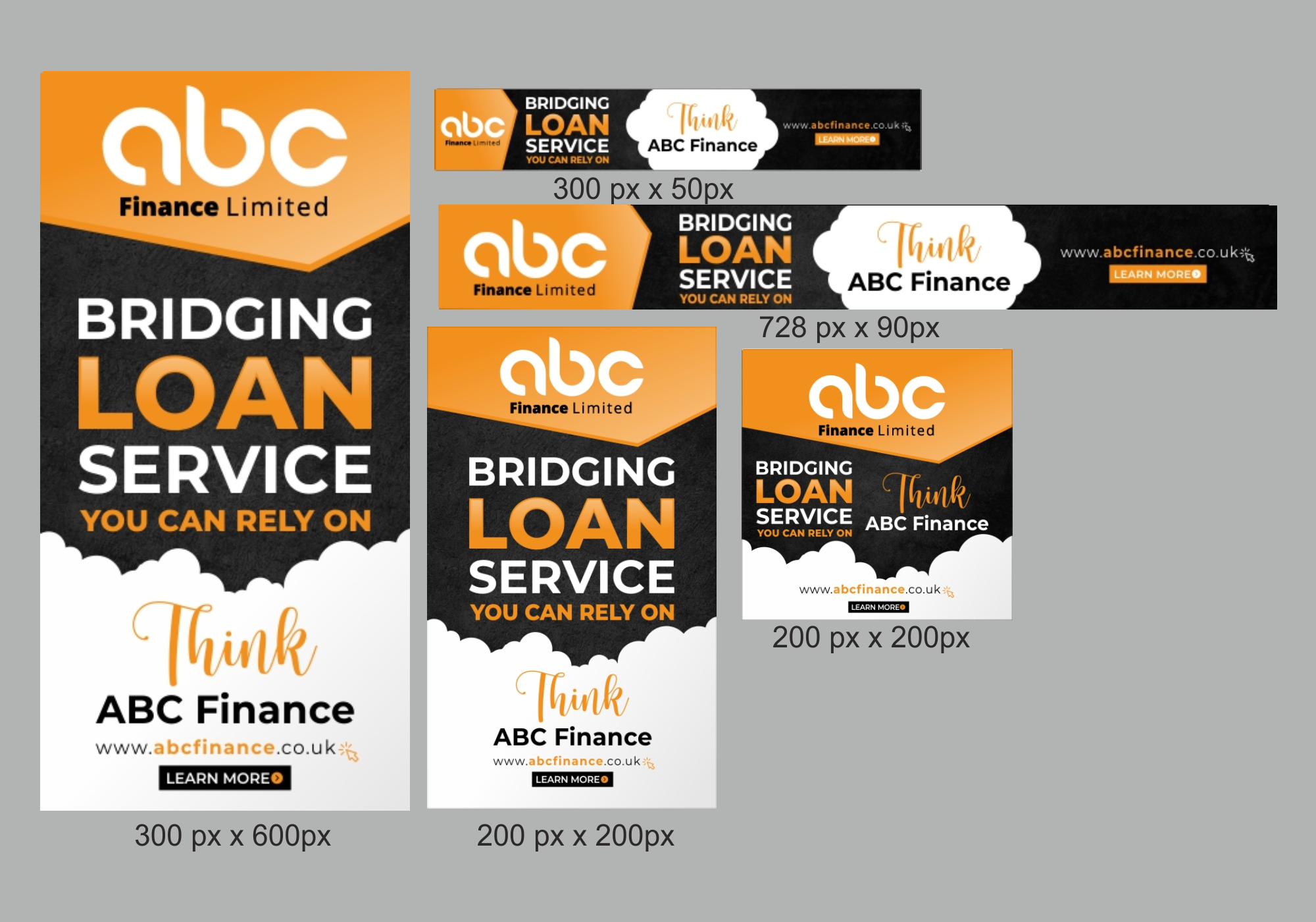 Diseño De Banner Publicitario por KreativeMadz para ABC Finance Ltd. | Diseño #28947520