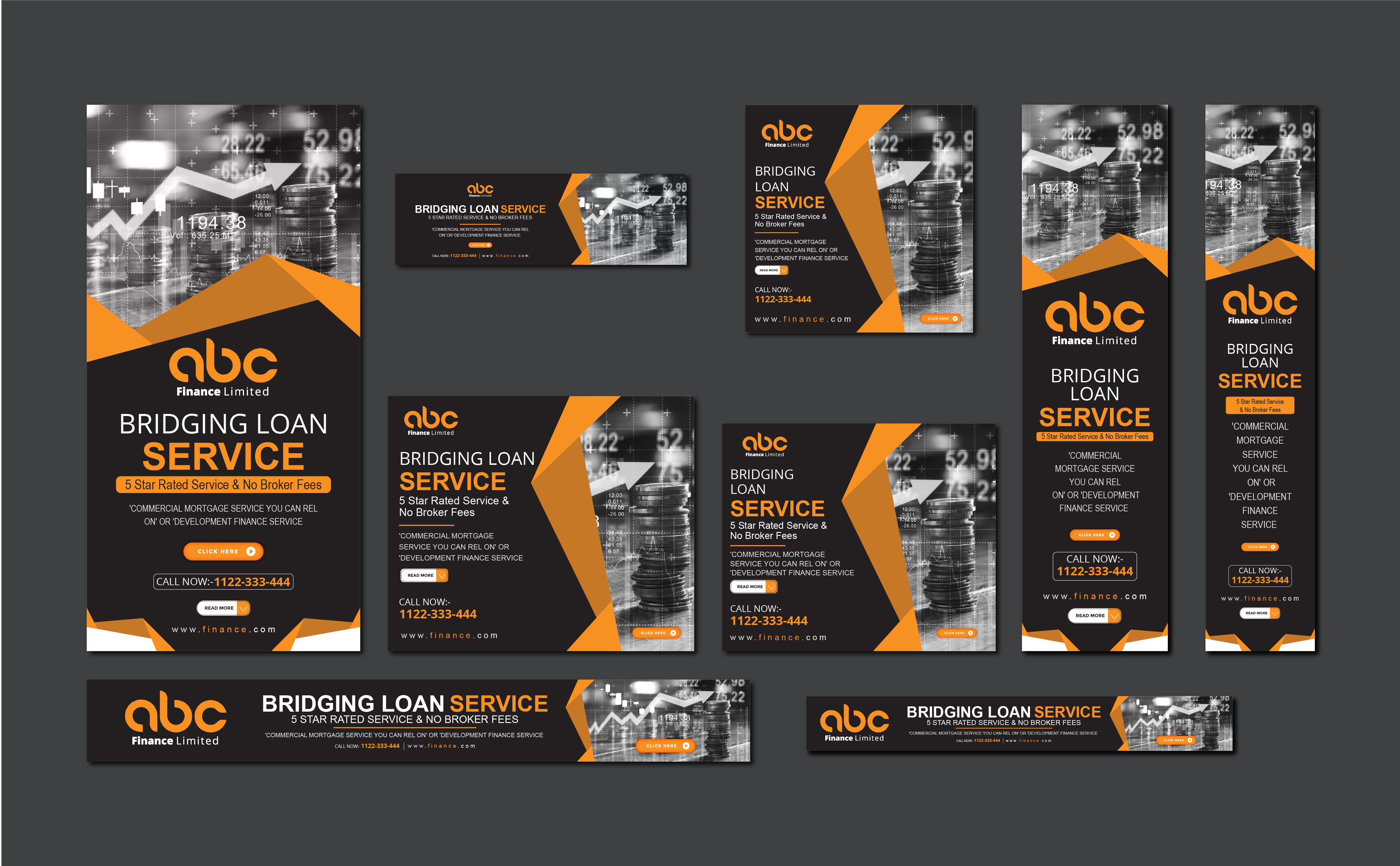 Banner-Design von artbitin für ABC Finance Ltd. | Design #28942974