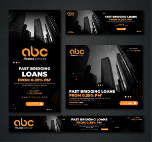 Diseño De Banner Publicitario por artbitin para ABC Finance Ltd. | Diseño: #28949556