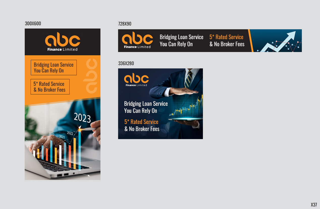 Banner Ad Design by pb for ABC Finance Ltd. | Design #28944224