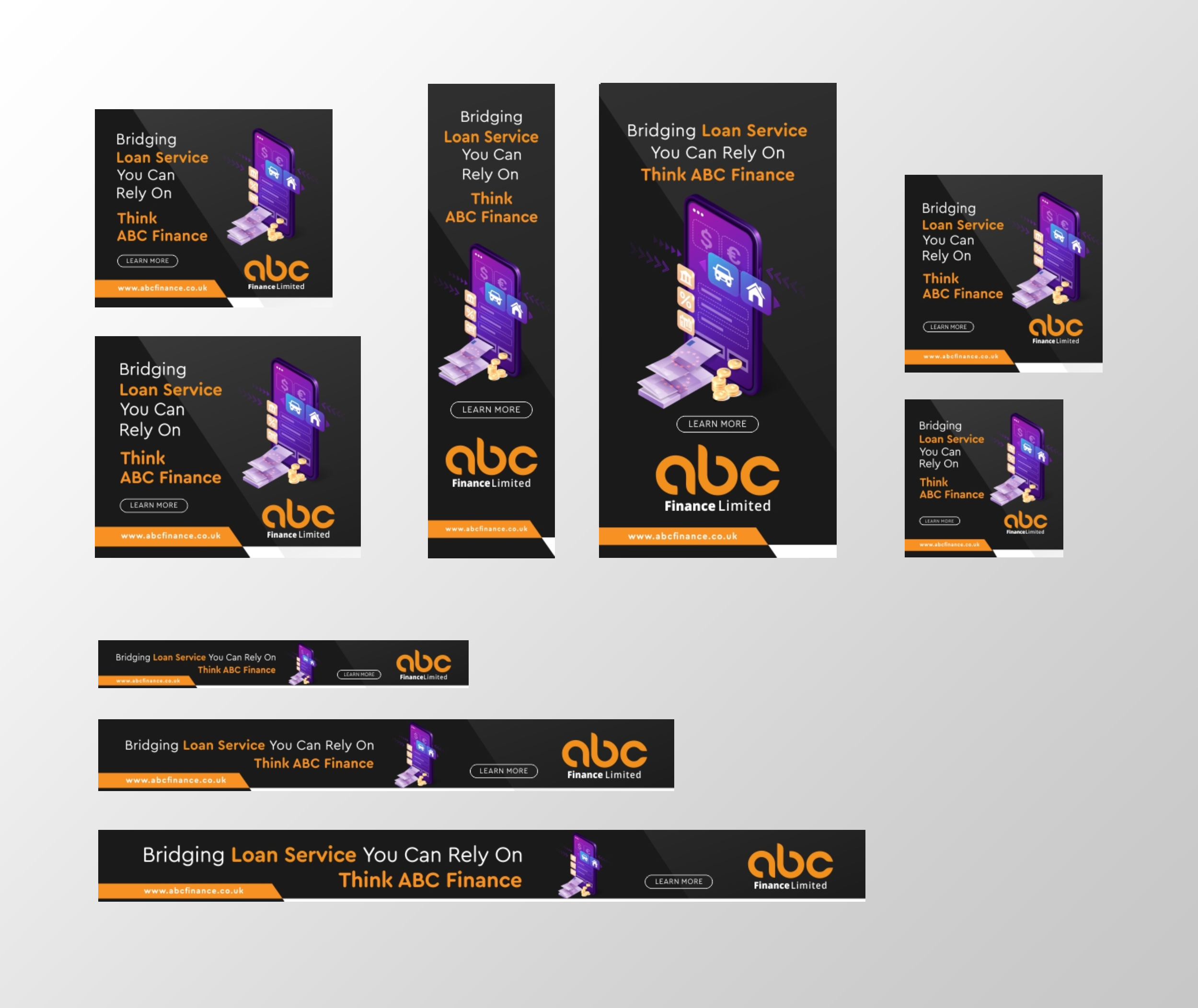 Banner Ad Design by ecorokerz for ABC Finance Ltd. | Design #28943344