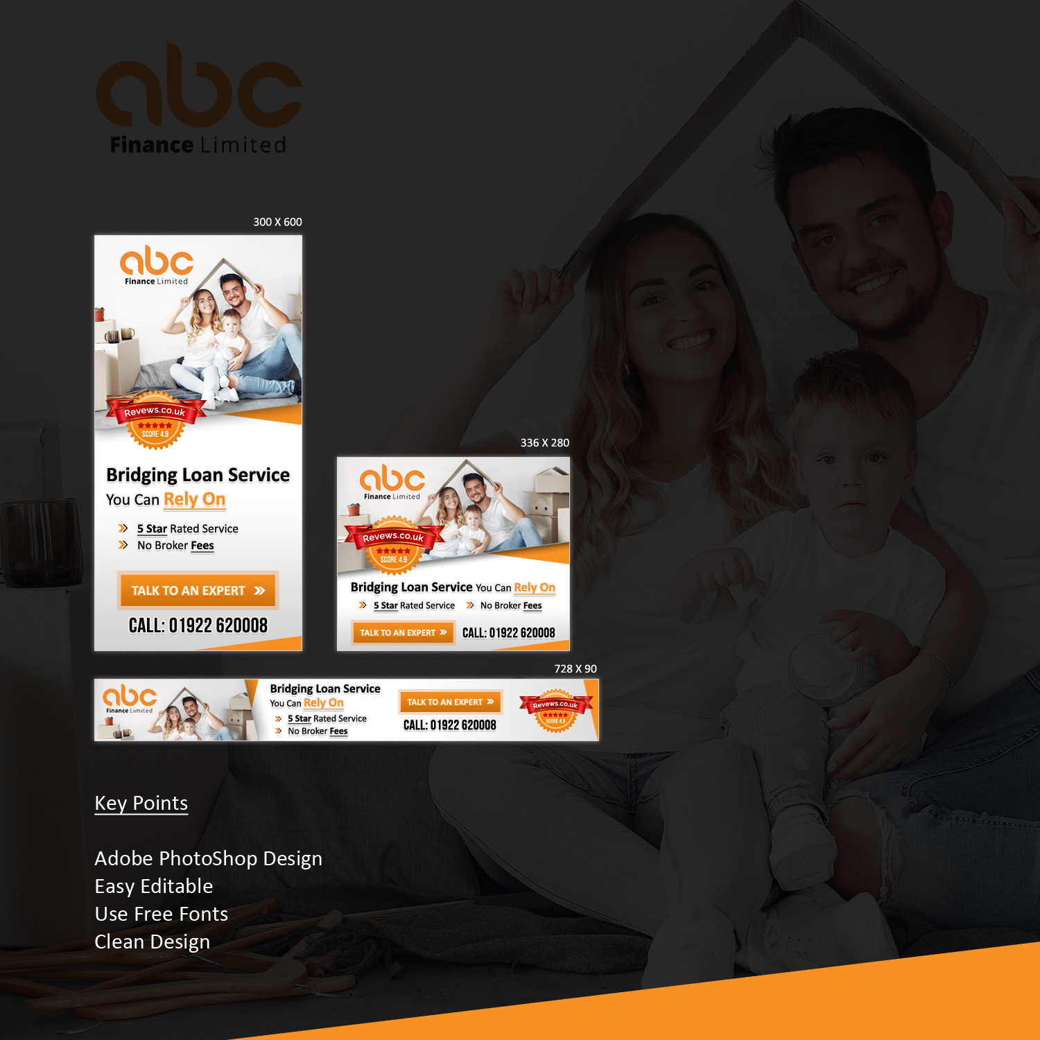 Banner-Design von FaharMirza für ABC Finance Ltd. | Design #28946710