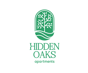 Hidden Oaks Apartments | Logo Design by mamademerlina