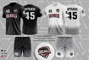 Full body print sports jerseys for high level Ultimate frisbee team | Diseño de Camiseta por Al XVI