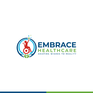 “Embrace Healthcare”  “Shaping wishes to reality” | Logo Design by webeezine
