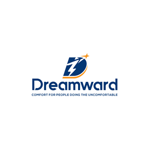 Dreamward (tagline- comfort for people doing the uncomfortable) | Logo Design by DesignFriday