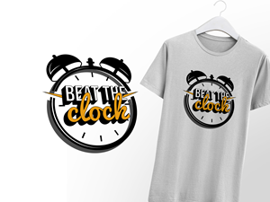 Beat the Clock | T-Shirt-Design von Publik Logo