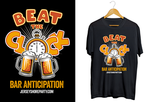 Beat the Clock | T-Shirt-Design von Erdie Tadeo