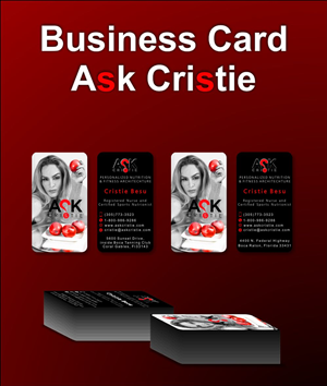 Design de Carte de Visite par kincs pour Eat Me Guilt Free Inc | Design : #3079314
