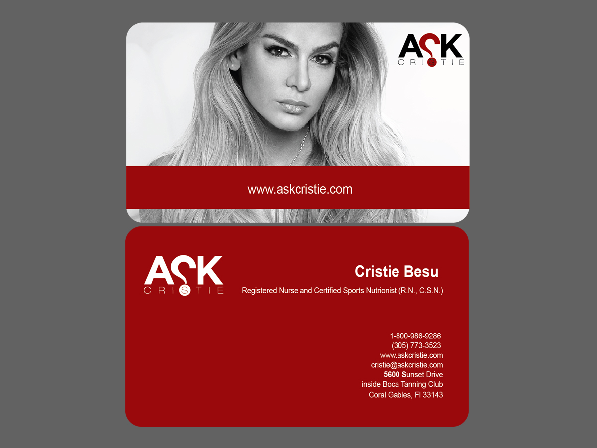 Design de Carte de Visite par prodesign 2 pour Eat Me Guilt Free Inc | Design #3081048
