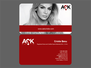 Design de Carte de Visite par prodesign 2 pour Eat Me Guilt Free Inc | Design : #3081048