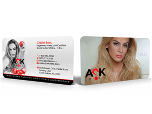 Design de Carte de Visite par Hardcore Design pour Eat Me Guilt Free Inc | Design : #3127266