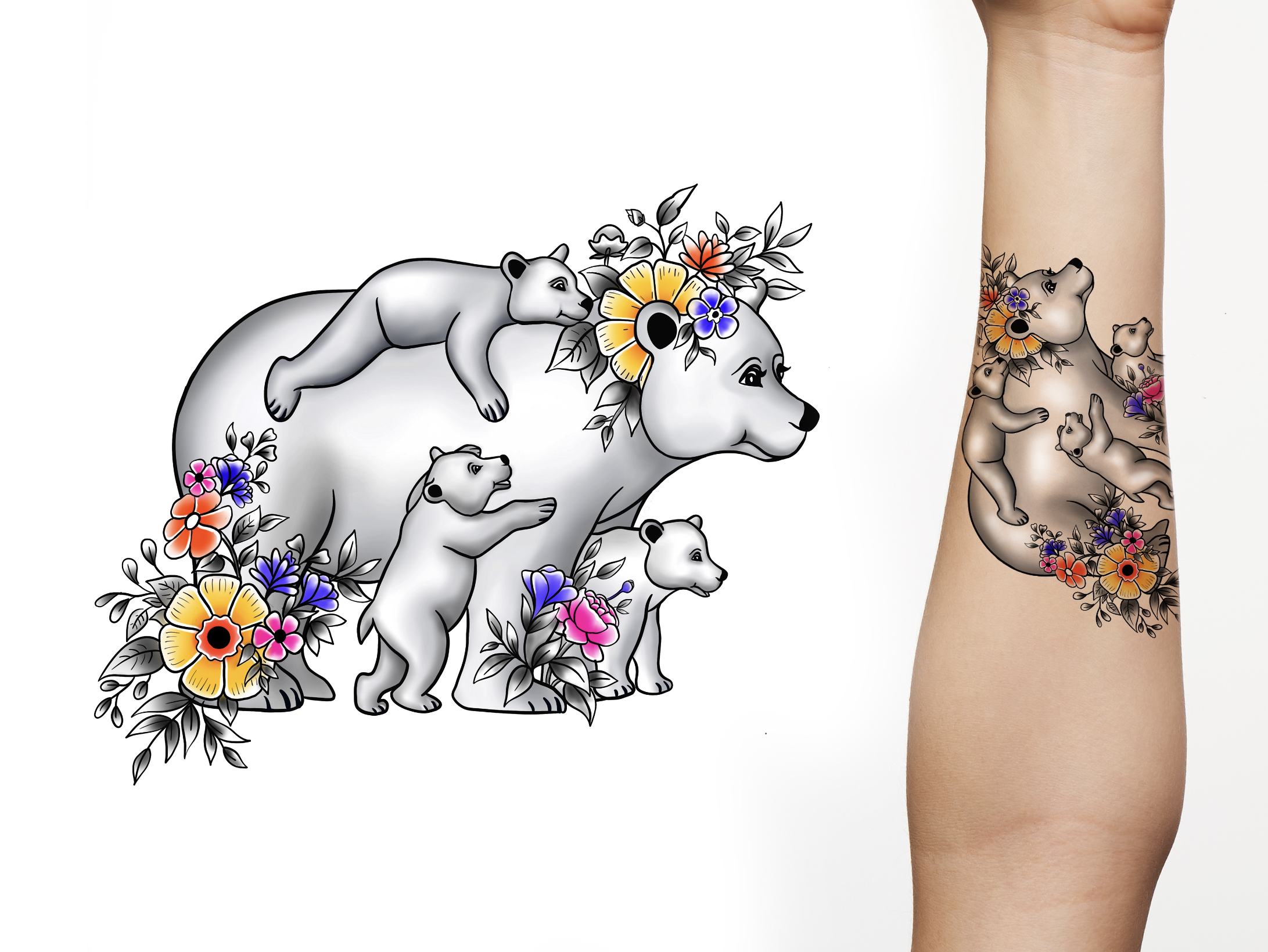Tattoo Design by ELAMANTS for this project | Design #29009828