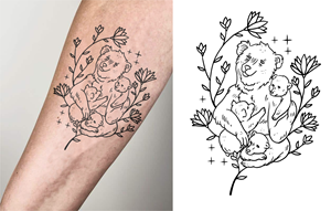 Diseño de Tatuaje por D'Mono para este proyecto | Diseño #28982635