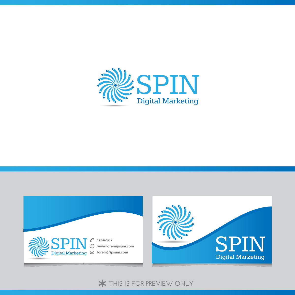 Diseño de Logo por Pixel Story para SPIN Digital Marketing | Diseño #3087226
