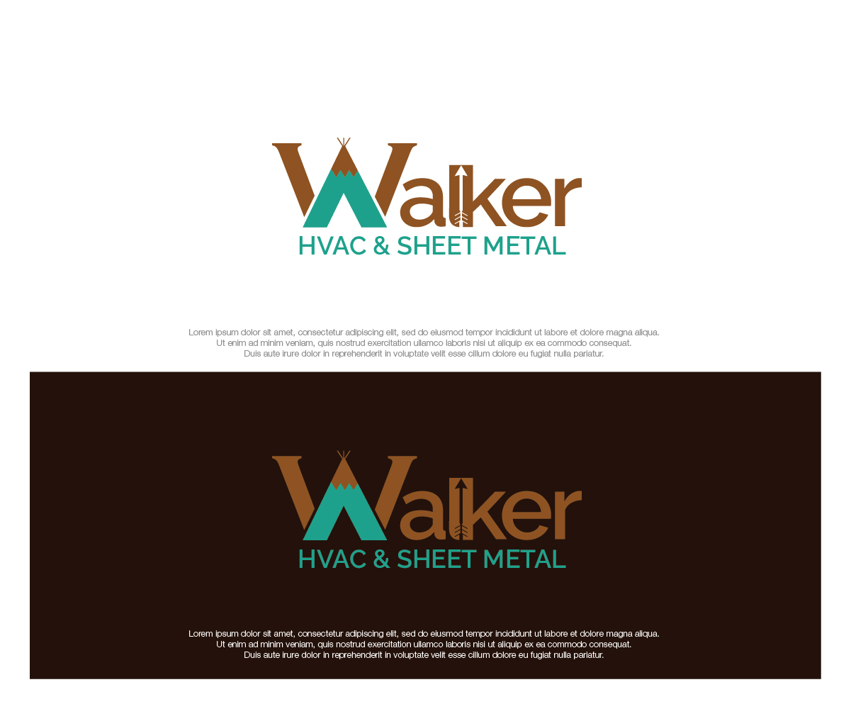 Logo Design by dstudios for Walker HVAC &  Sheet Metal | Design #29004093