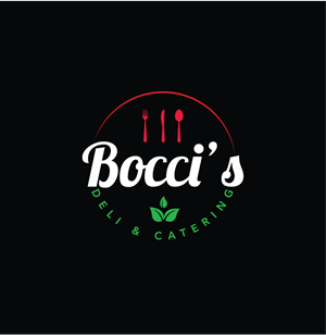 Logo Design by Ellene for Bocci’s Deli & Catering  | Design: #28967022