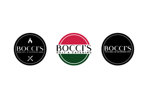 Logo Design by Ellene for Bocci’s Deli & Catering  | Design: #28967024