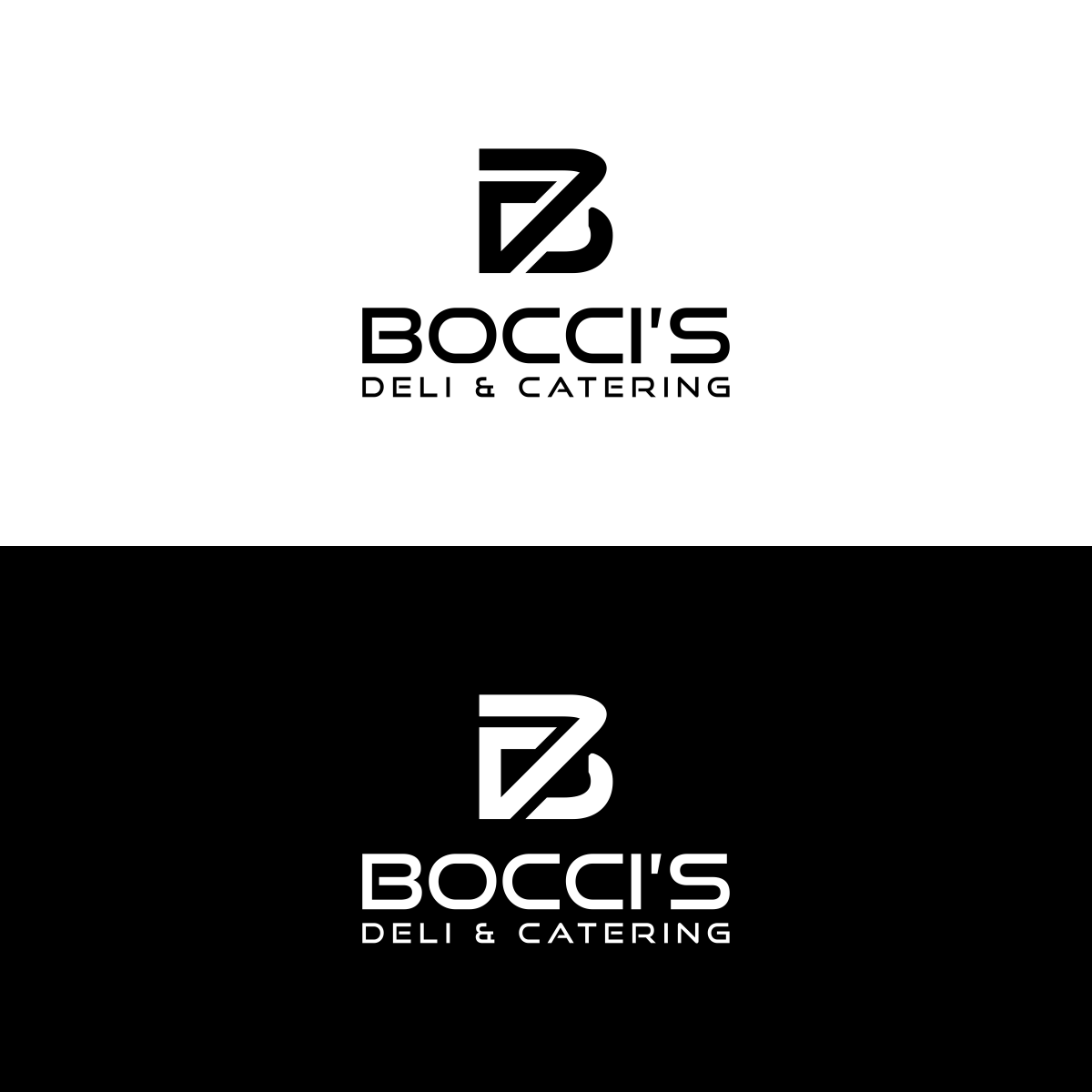 Logo Design by driptip for Bocci’s Deli & Catering  | Design #28963350