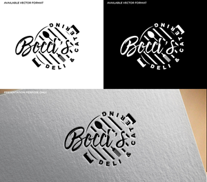 Logo Design by RS_Design for Bocci’s Deli & Catering  | Design: #28941488