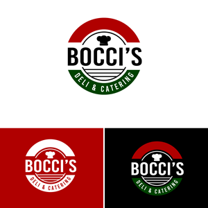 Logo Design by Revolt Team for Bocci’s Deli & Catering  | Design: #28947443