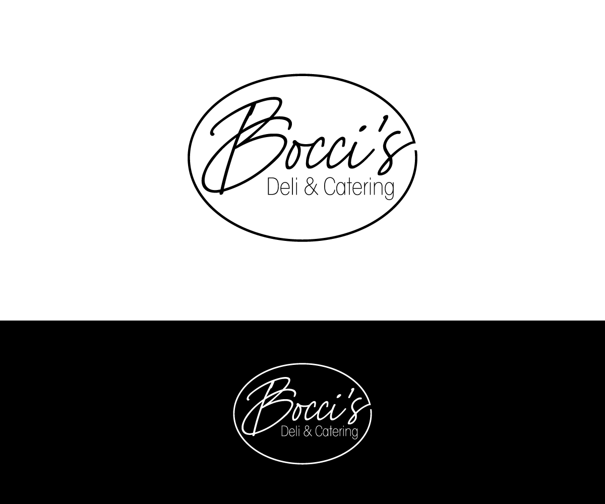 Logo Design by Kavth for Bocci’s Deli & Catering  | Design #28974367
