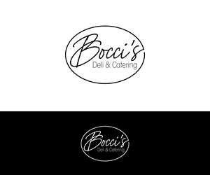 Logo Design by Kavth for Bocci’s Deli & Catering  | Design: #28974367