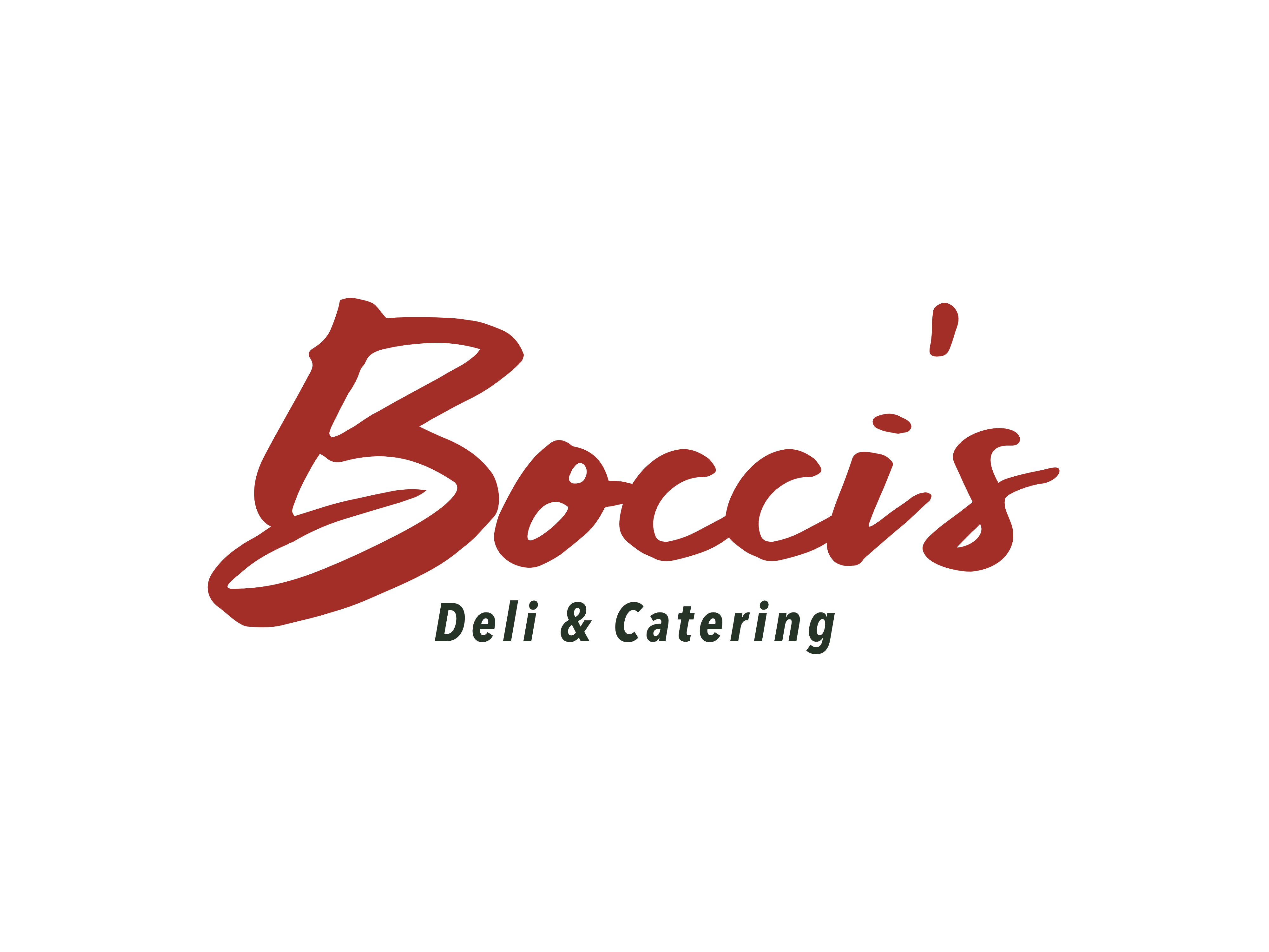 Logo Design by ArrowGraphicDesign for Bocci’s Deli & Catering  | Design #28943323