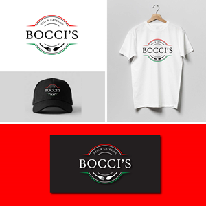 Logo Design by creative.bugs for Bocci’s Deli & Catering  | Design: #28943220