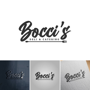 Logo Design by michellefrances for Bocci’s Deli & Catering  | Design: #28946860