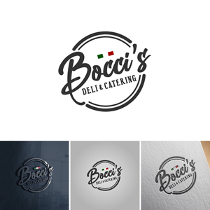 Logo Design by michellefrances for Bocci’s Deli & Catering  | Design: #28986243