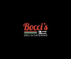 Logo Design by ecorokerz for Bocci’s Deli & Catering  | Design: #28941505
