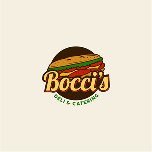 Logo Design by brand maker for Bocci’s Deli & Catering  | Design: #28945780