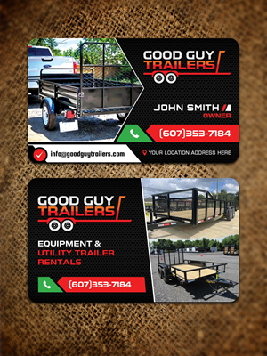 Good Guy Trailers | Visitenkarten-Design von Sandaruwan