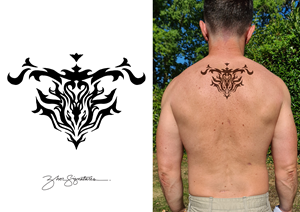 Tattoo Design by Zhor Signatures for this project | Design #28956222