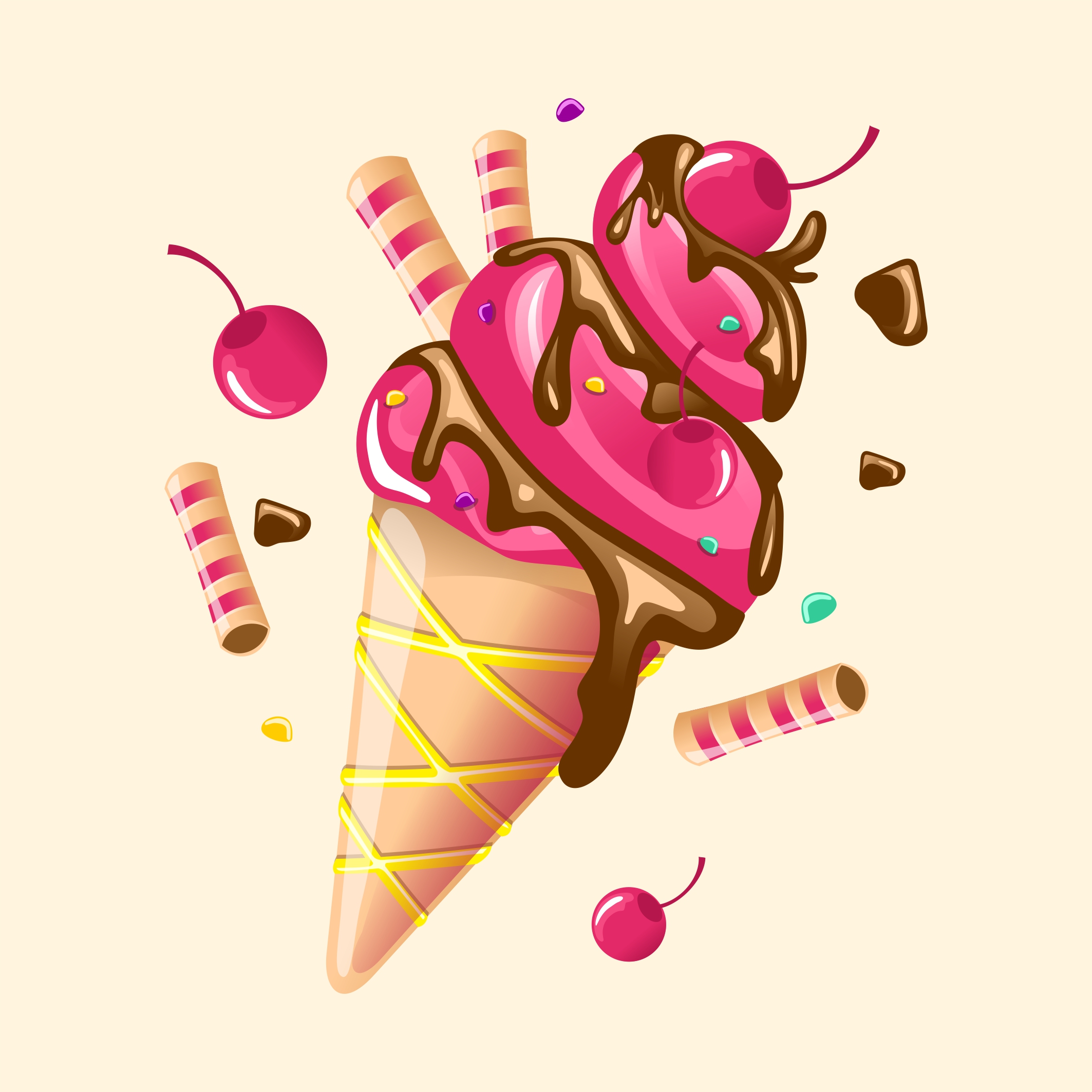 Design de T-shirt par guruntool pour Thicc Treats | Design #28944300
