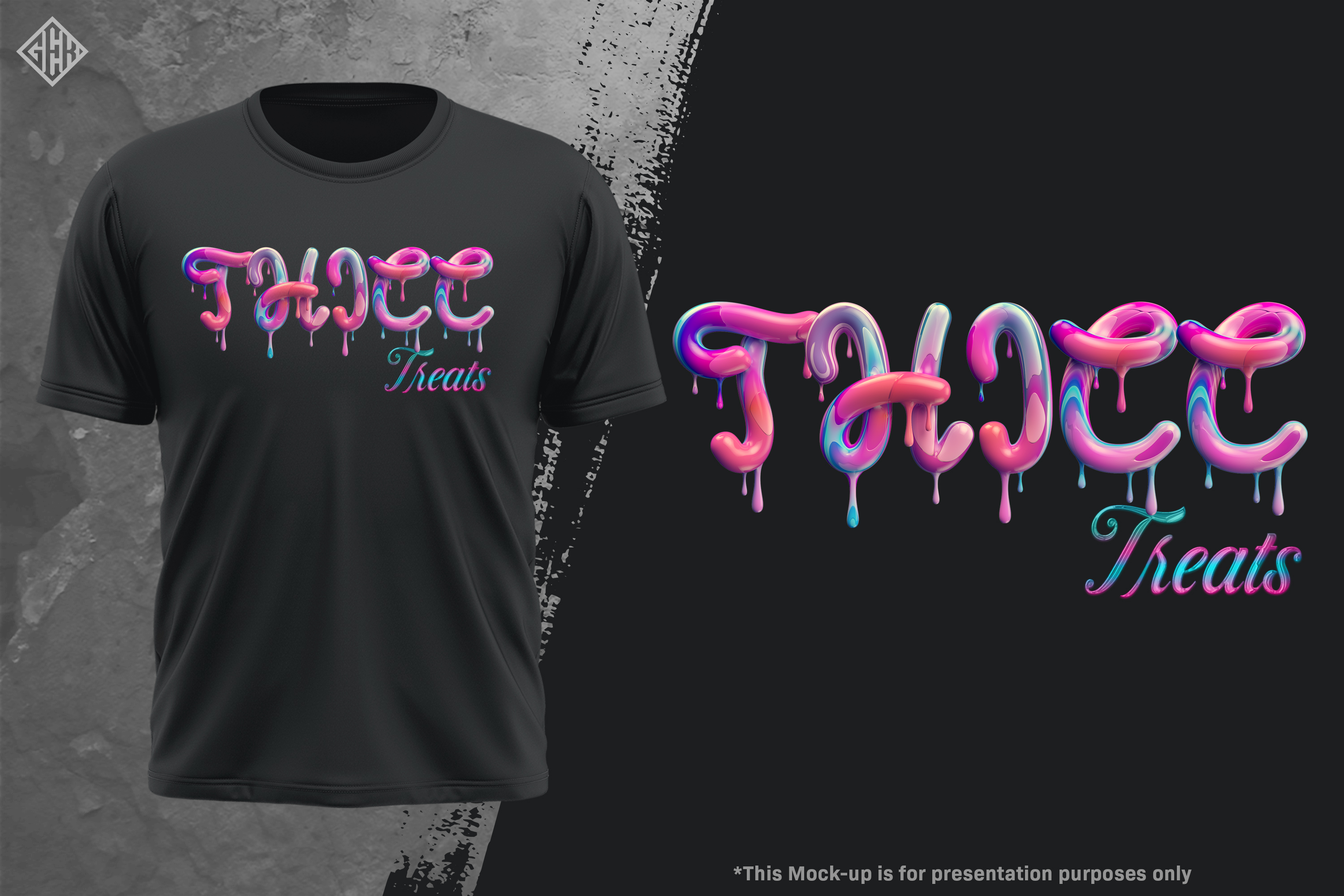 Design de T-shirt par gekgrfx pour Thicc Treats | Design : #28948872