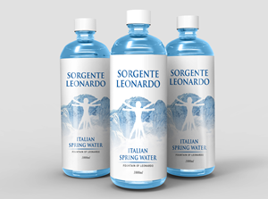 Leonardo Italian Spring Water! | Grafik-Design von SAI DESIGNS