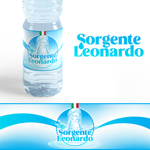 Leonardo Italian Spring Water! | Graphic Design by adjeiiBlack