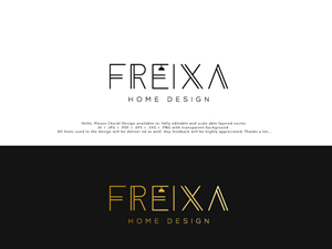 Freixa Home Design | Logo Design by Cliping_path