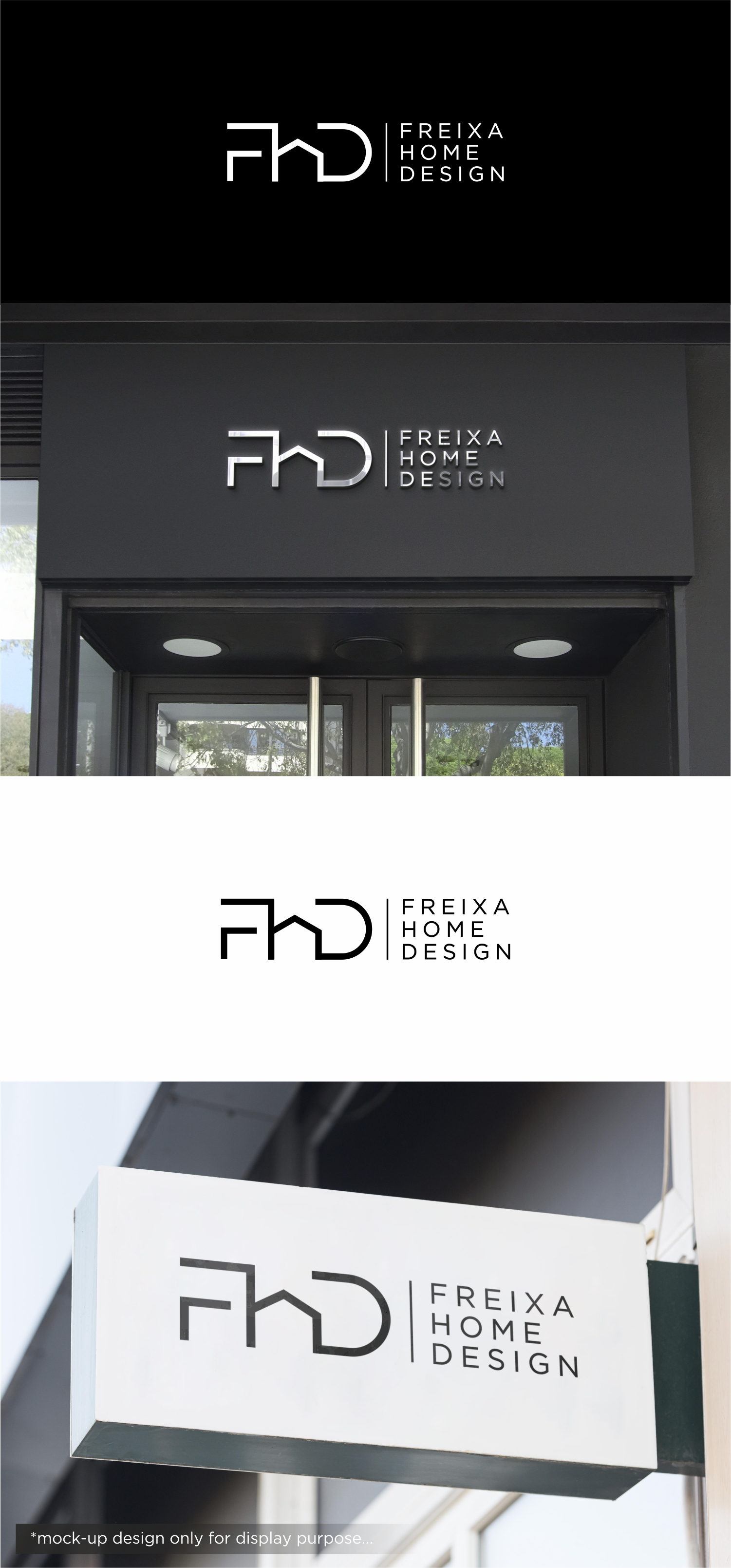 Logo Design by .Ashu. for Freixa Home Design, LLC | Design: #28952396